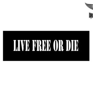 Biker Helmet Sticker