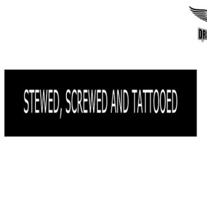 Biker Helmet Sticker