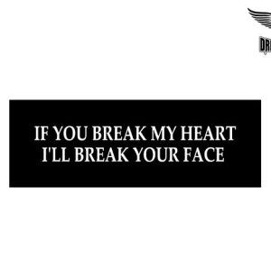 Biker Helmet Sticker