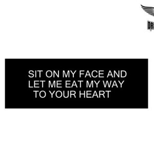 Biker Helmet Sticker