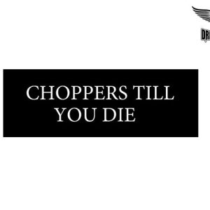 Biker Helmet Sticker