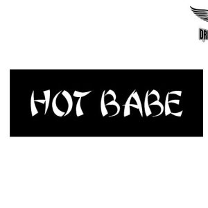 Biker Helmet Sticker