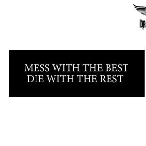 Biker Helmet Sticker