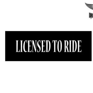 Biker Helmet Sticker
