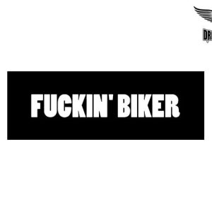 Biker Helmet Sticker