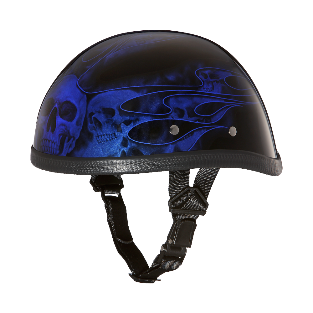 Novelty Eagle- W/ Skull Flames Blue