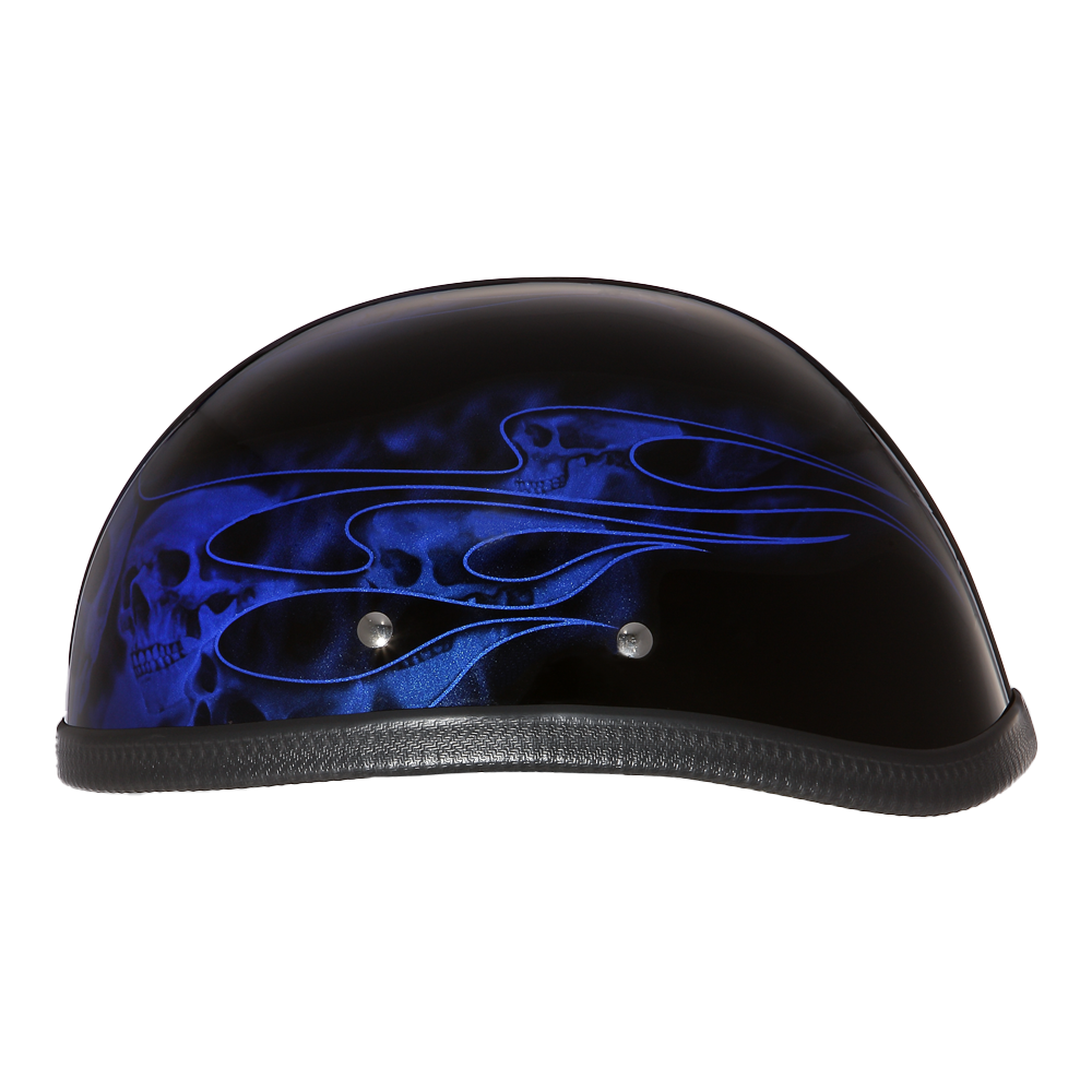 Novelty Eagle- W/ Skull Flames Blue