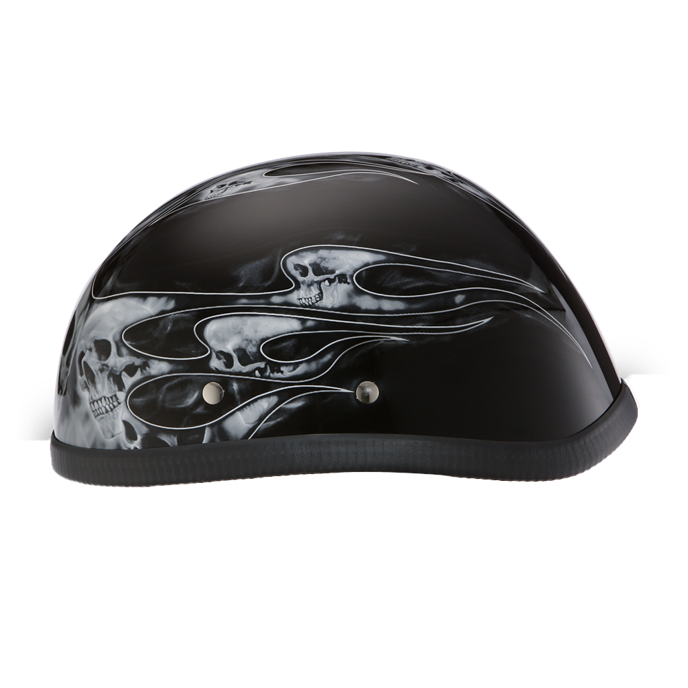 Novelty Eagle- W/ Skull Flames Silver