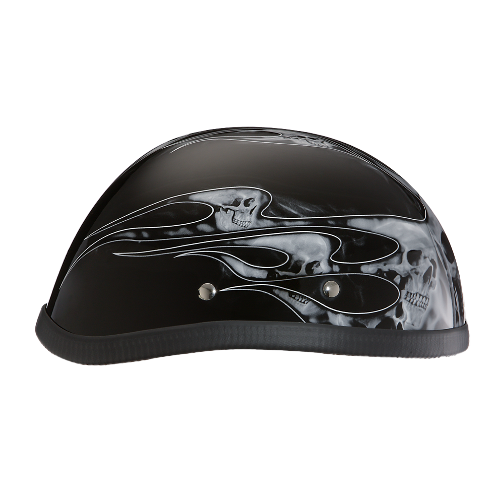 Novelty Eagle- W/ Skull Flames Silver