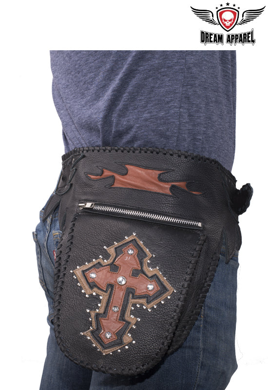 Womens Single Chain Butterfly Motorcycle Vest Extender