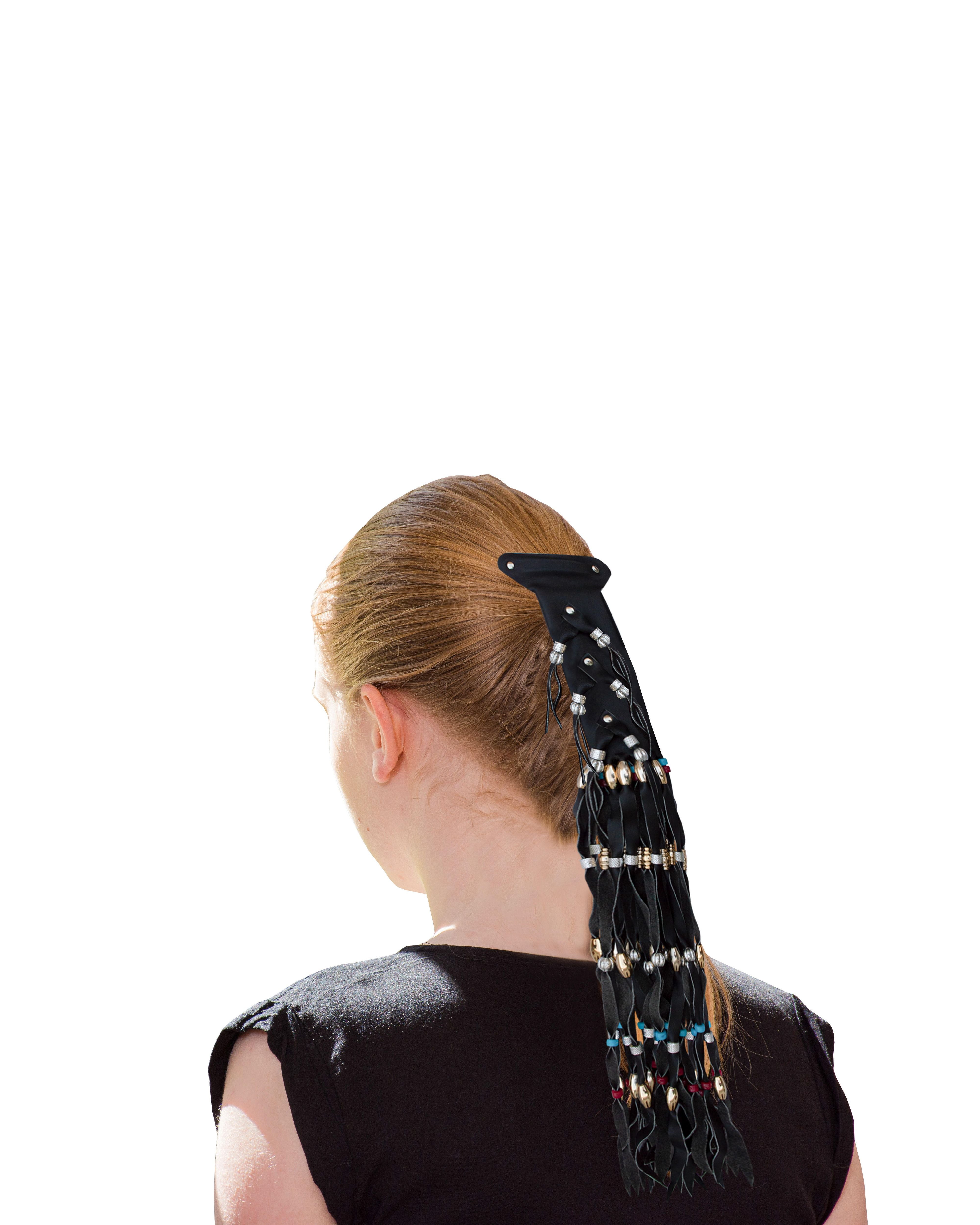 Womens Leather Ponytail Holder
