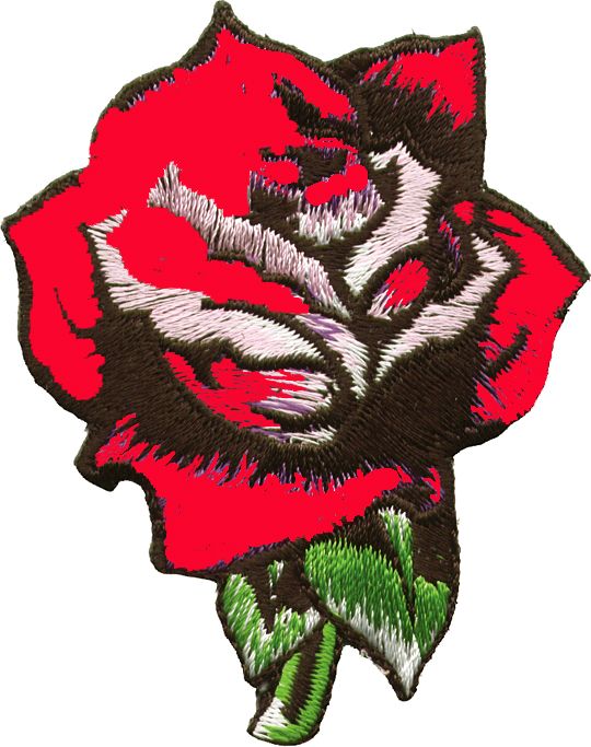 Red Rose Patch