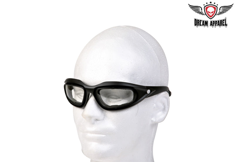 Riding Glasses with Clear Lens